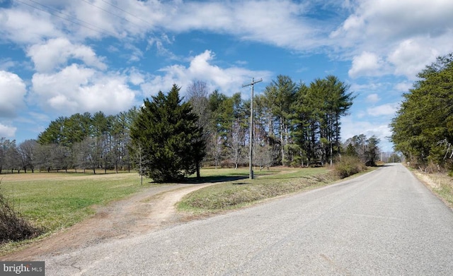 view of road