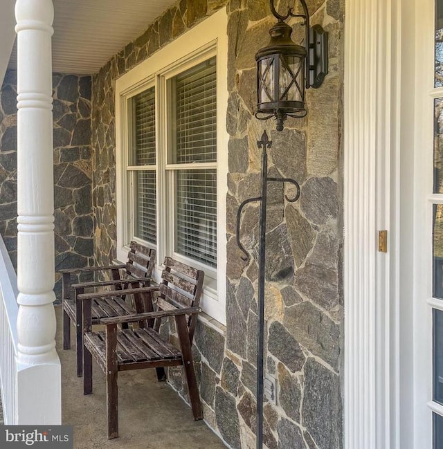  - view of covered porch