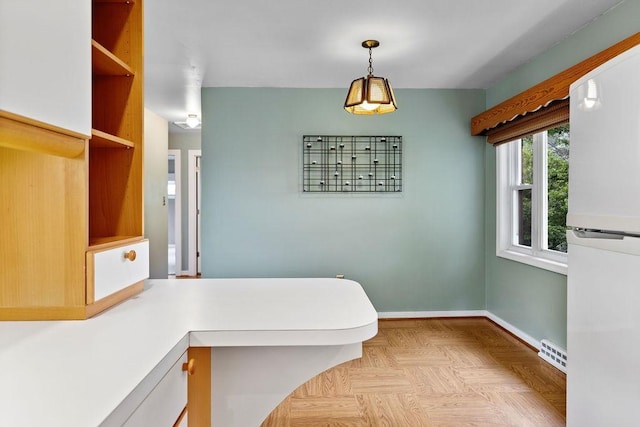 304 Burnley Dr, Staunton, VA 24401 - unfurnished dining area with baseboards