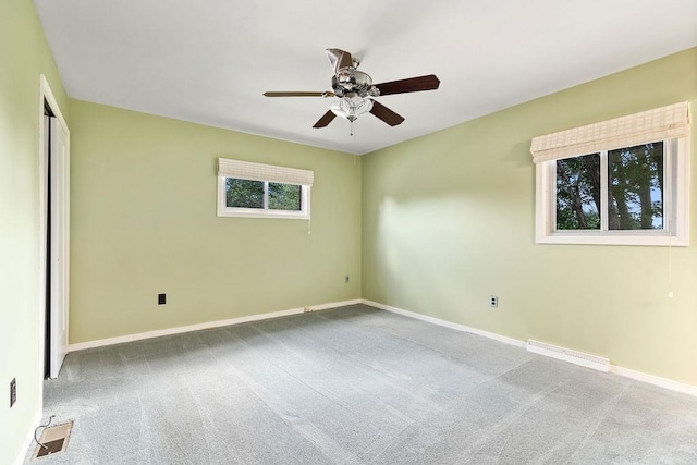 304 Burnley Dr, Staunton, VA 24401 - carpeted empty room with ceiling fan and baseboards