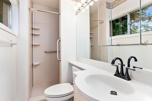 304 Burnley Dr, Staunton, VA 24401 - full bathroom featuring a stall shower and vanity