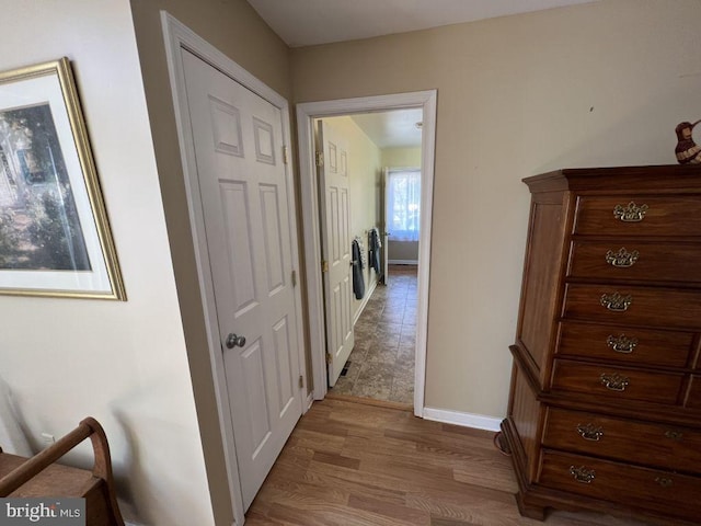 902 Eastover Pkwy, Locust Grove, VA 22508 - hallway with wood finished floors and baseboards