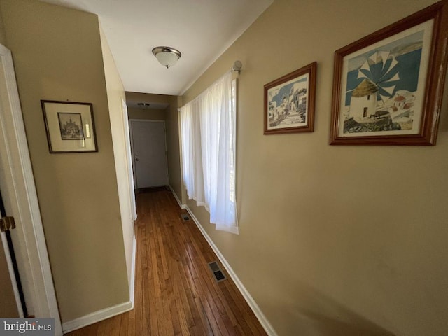 902 Eastover Pkwy, Locust Grove, VA 22508 - hallway featuring baseboards and hardwood / wood-style floors