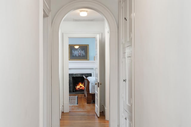 675 Beverley St E, Staunton, VA 24401 - hall featuring wood finished floors