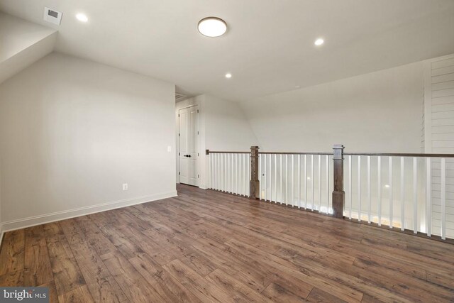 7039 Silk, Jeffersonton, VA 22724 - bonus room with vaulted ceiling, wood finished floors, recessed lighting, and baseboards