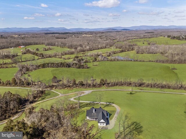 7039 Silk, Jeffersonton, VA 22724 - view of rural area featuring mountains