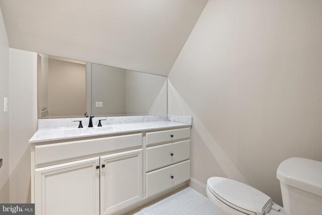 7039 Silk, Jeffersonton, VA 22724 - half bath featuring toilet, vanity, and baseboards