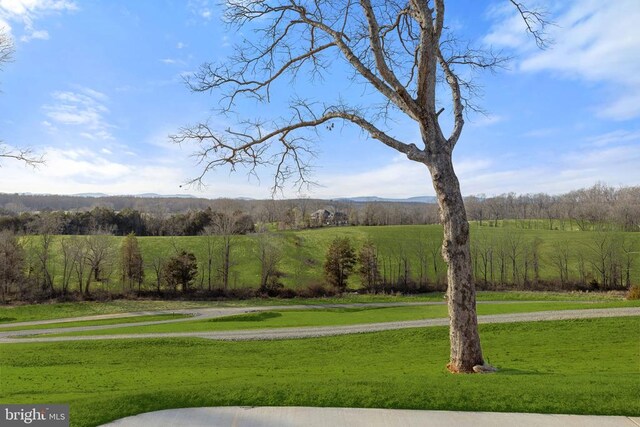 7039 Silk, Jeffersonton, VA 22724 - view of green lawn featuring a mountain view