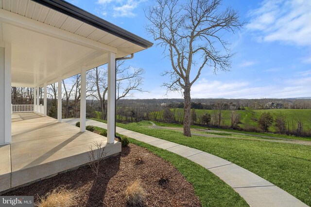 7039 Silk, Jeffersonton, VA 22724 - view of patio