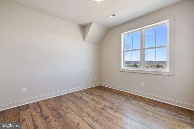 7039 Silk, Jeffersonton, VA 22724 - bonus room featuring baseboards and hardwood / wood-style floors
