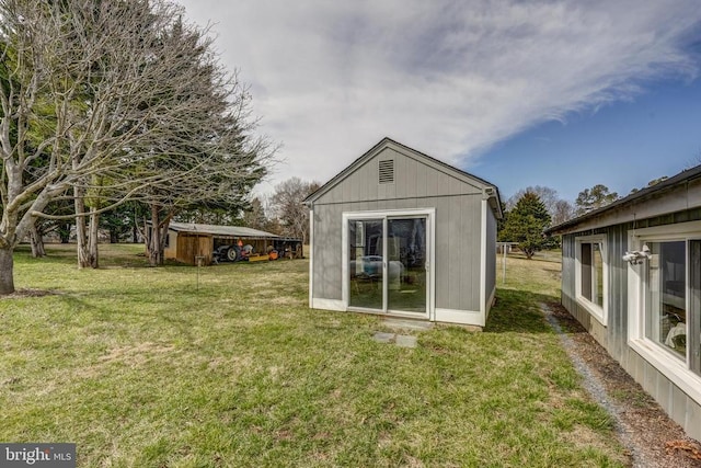 202 Cutler Ave, Louisa, VA 23093 - rear view of property featuring a lawn