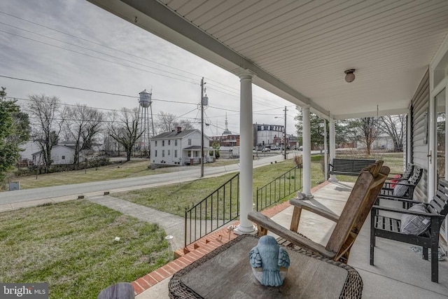 202 Cutler Ave, Louisa, VA 23093 - view of patio with a porch