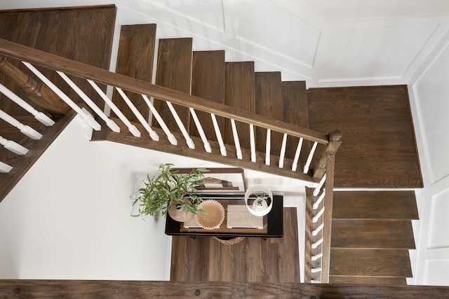 view of staircase