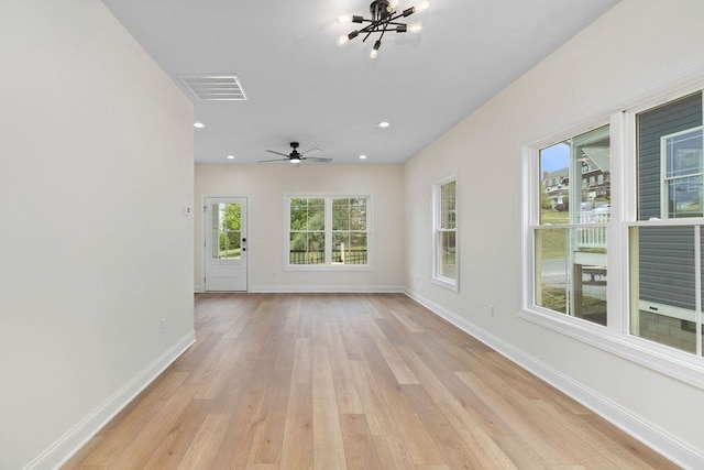 1019 Frye St, Waynesboro, VA 22980 - unfurnished sunroom featuring a chandelier