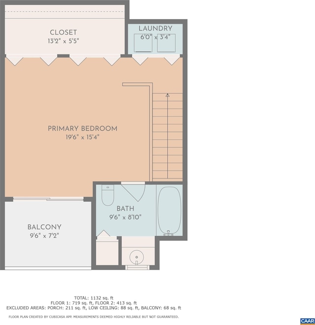 211 NW 2nd St NW Unit C, Charlottesville, VA 22902 - view of layout