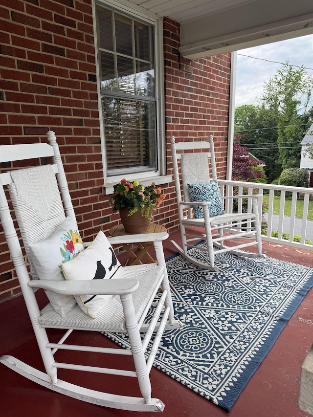 228 Hendren Ave, Staunton, VA 24401 - view of covered porch