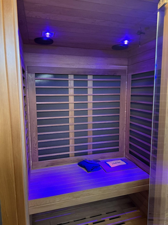 228 Hendren Ave, Staunton, VA 24401 - sauna / steam room featuring wooden ceiling