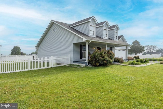 1066 Honeyville Rd, Stanley, VA 22851 - view of property exterior featuring covered porch, roof with shingles, and an attached garage