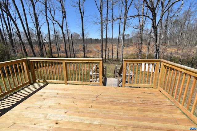 4490 James Madison Hwy, Gordonsville, VA 22942 - view of deck