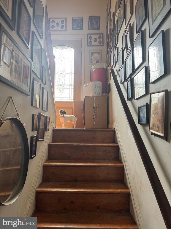 view of stairs
