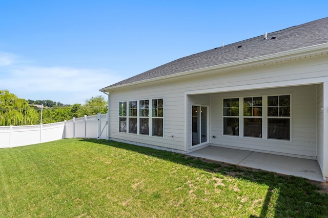 2797 Rutlege Rd Unit 197, Rockingham, VA 22801 - rear view of property with a patio and roof with shingles