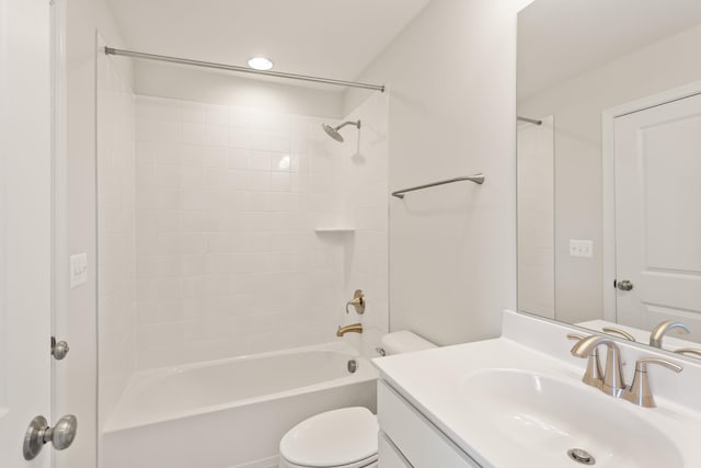 2797 Rutlege Rd Unit 197, Rockingham, VA 22801 - full bathroom with toilet, vanity, and  shower combination
