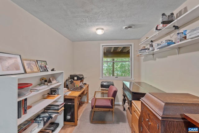 2 Whippoorwill Ln, Palmyra, VA 22963 - home office with a textured ceiling and baseboards