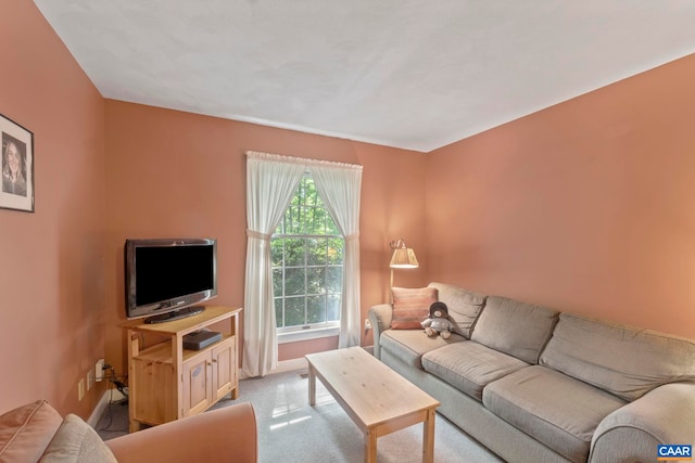 2 Whippoorwill Ln, Palmyra, VA 22963 - living area with light carpet and baseboards