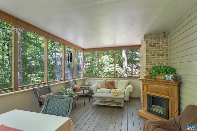 2 Whippoorwill Ln, Palmyra, VA 22963 - sunroom / solarium featuring an outdoor hangout area