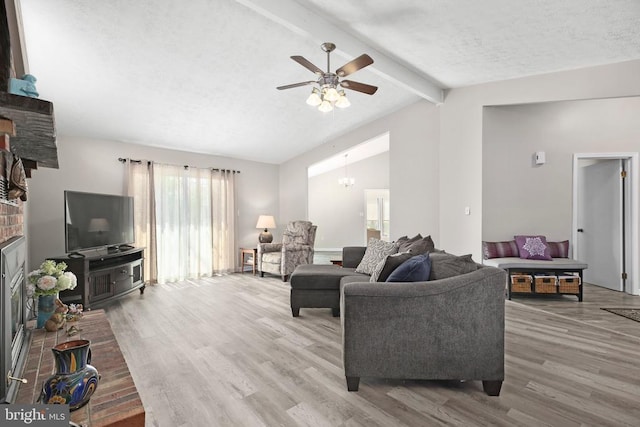 740 Lakeview Pkwy, Locust Grove, VA 22508 - living room featuring wood finished floors, ceiling fan, and a textured ceiling