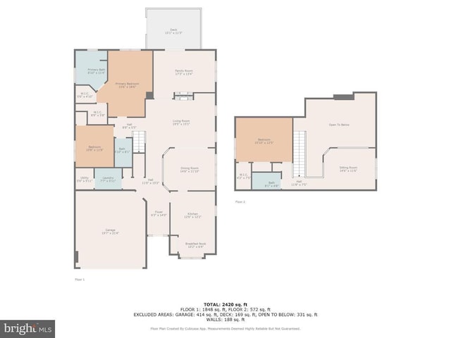 5715 Kesslers Xing W, Fredericksburg, VA 22407 - view of room layout