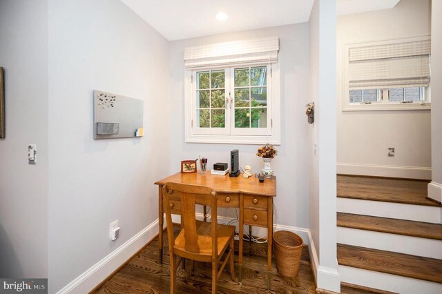 1411 Lakeview Pkwy, Locust Grove, VA 22508 - interior space with baseboards and wood finished floors