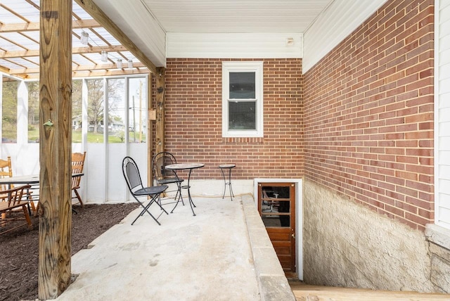 911 Old White Hill Rd, Stuarts Draft, VA 24477 - view of patio / terrace featuring a pergola