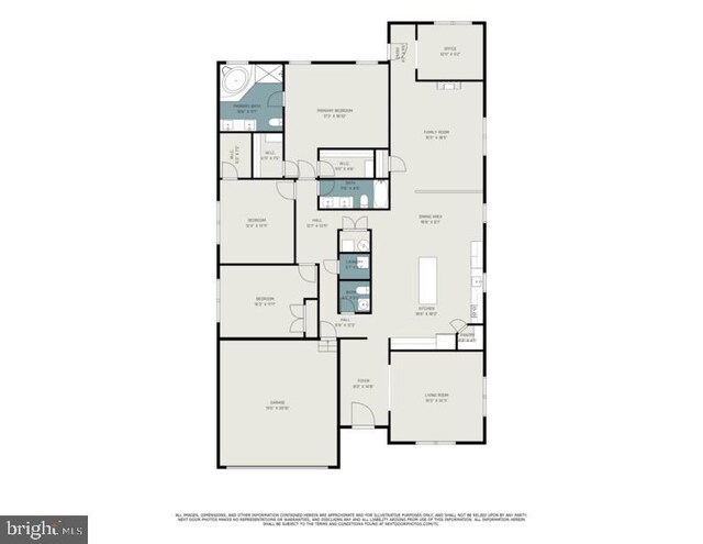 208 Yorktown Blvd, Locust Grove, VA 22508 - home floor plan