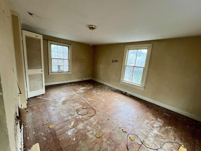 1201 Burnett St, Staunton, VA 24401 - unfurnished dining area with plenty of natural light, baseboards, and a heating unit