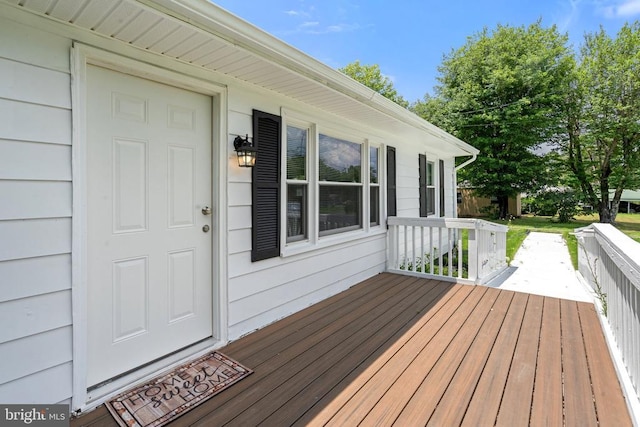 19012 Lahore Rd, Orange, VA 22960 - view of wooden porch