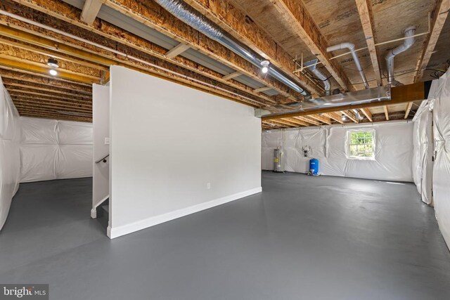 2434 Repton Mill Rd, Aroda, VA 22709 - basement featuring water heater