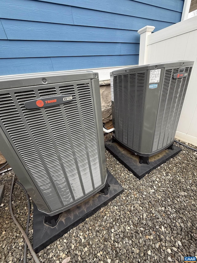 details featuring central air condition unit