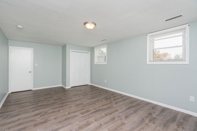 402 Marshall St, Staunton, VA 24401 - basement with wood finished floors