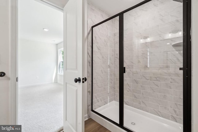 405 Richmond Ave, Mineral, VA 23117 - bathroom featuring a shower stall