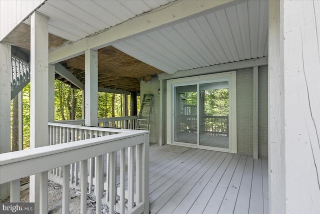 3050 Patriot Ln, Fredericksburg, VA 22408 - view of deck