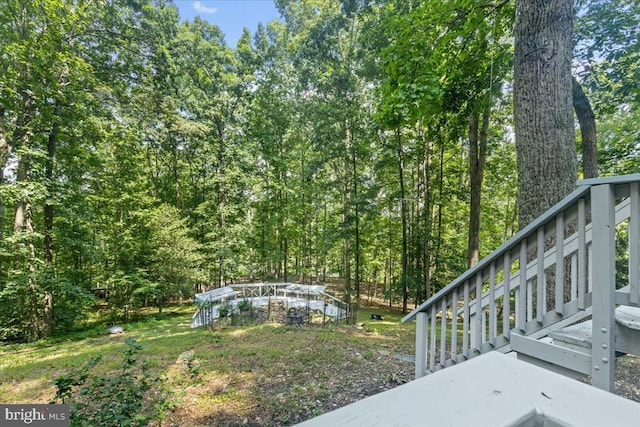 3050 Patriot Ln, Fredericksburg, VA 22408 - view of yard featuring a view of trees