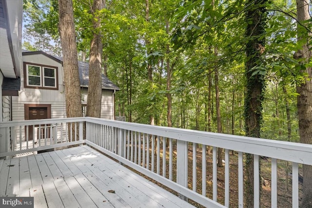 3050 Patriot Ln, Fredericksburg, VA 22408 - view of wooden deck