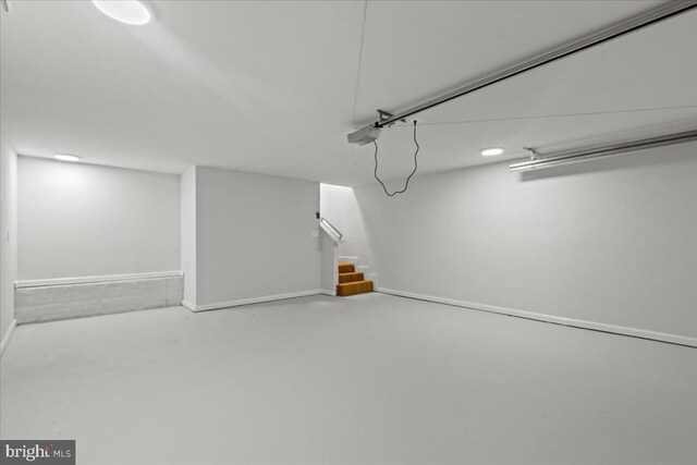 3050 Patriot Ln, Fredericksburg, VA 22408 - garage with baseboards