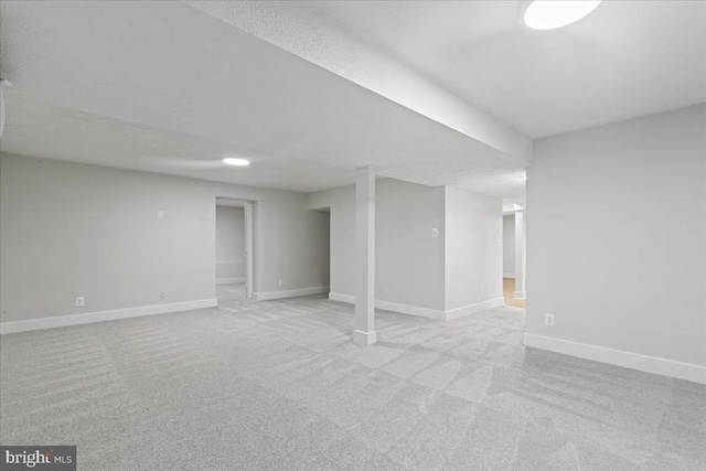 3050 Patriot Ln, Fredericksburg, VA 22408 - finished basement with light carpet