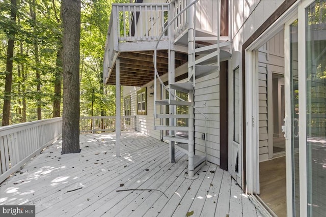 3050 Patriot Ln, Fredericksburg, VA 22408 - view of deck