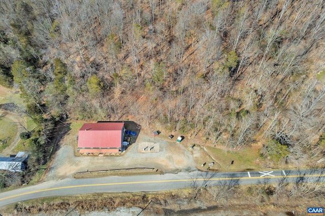 3340 James River Rd, Howardsville, VA 24562 - drone / aerial view
