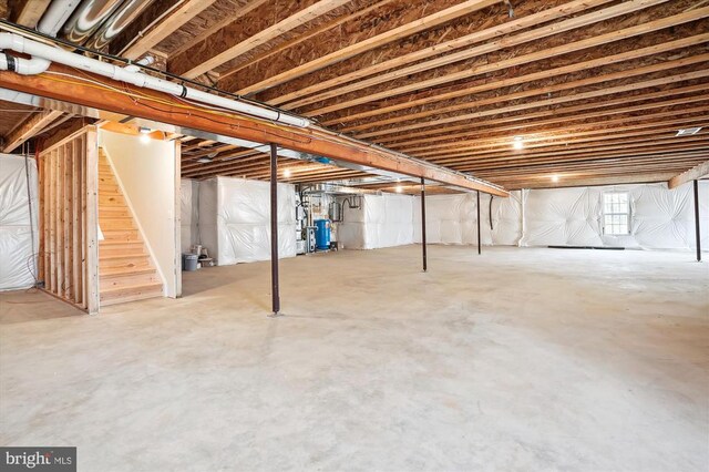 - below grade area with stairs