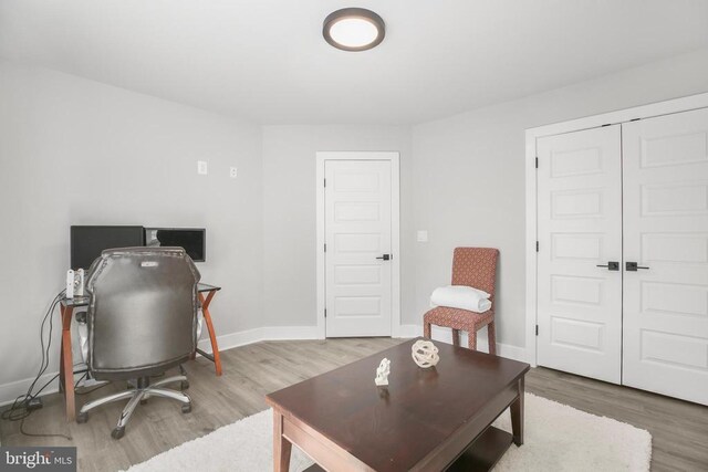 105 Chesterfield Ct, Locust Grove, VA 22508 - home office with wood finished floors and baseboards
