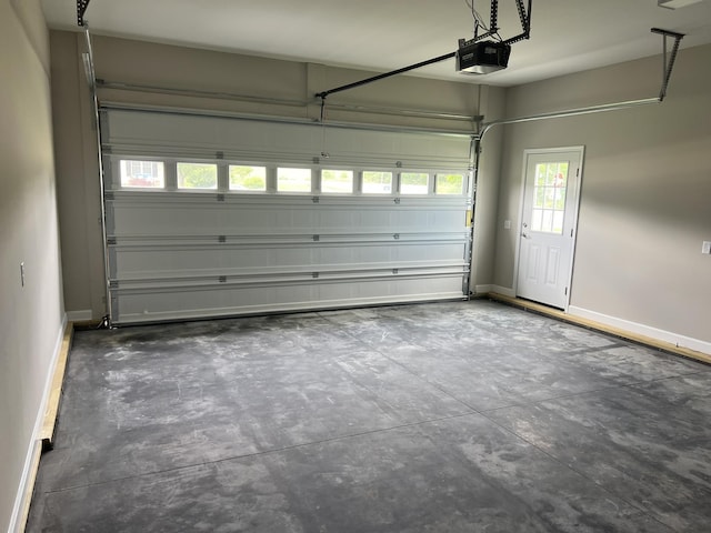 81 Meriwether Cir, Stuarts Draft, VA 24477 - garage with baseboards and a garage door opener